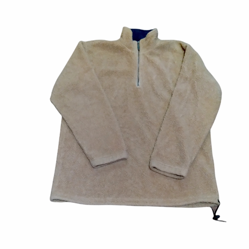 Mens size small vintage Eddie Bauer half zip fleece